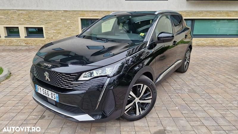 Negru Utilizat 2021 Peugeot 3008 GT SUV | 19.499 EUR (Preț OK) - Imagine 1/4
