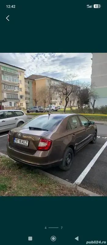 Utilizat 2018 Skoda Rapid Berlinǎ | 8.600 EUR (Preț bun) - Imagine 1/4