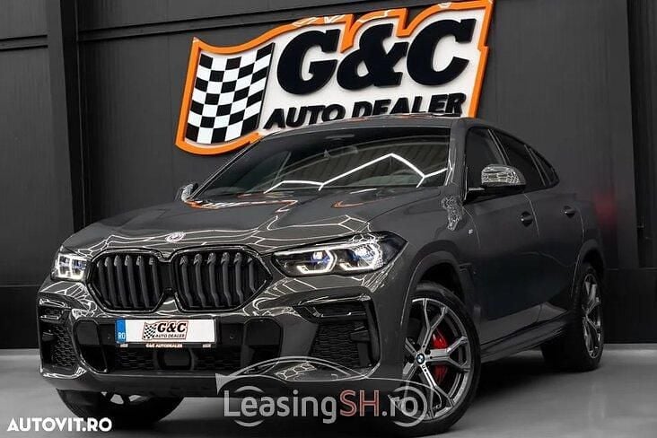 Gri Utilizat 2023 BMW X6 SUV | 75.142 EUR (Super Preț) - Imagine 1/4