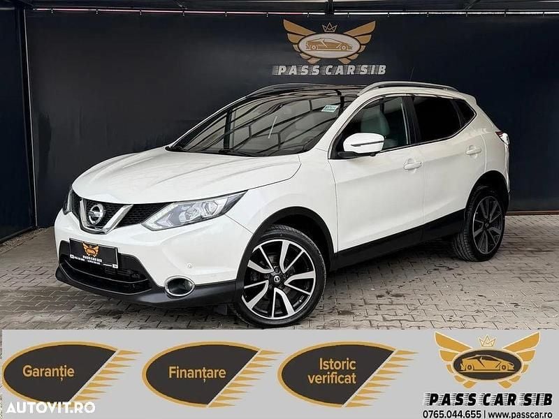 Second-hand Nissan Qashqai Tekna+ 130 CP (95 kW) 2016 Culoarealb SUV