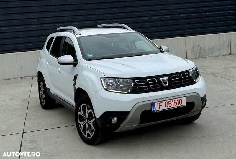 Alb Utilizat 2019 Dacia Duster Prestige SUV | 11.990 EUR (Preț bun) - Imagine 1/4