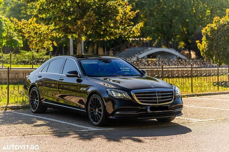 Culoarenegru Utilizat 2018 Mercedes S400 Berlinǎ | 46.500 EUR (Preț OK) - Imagine 1/4