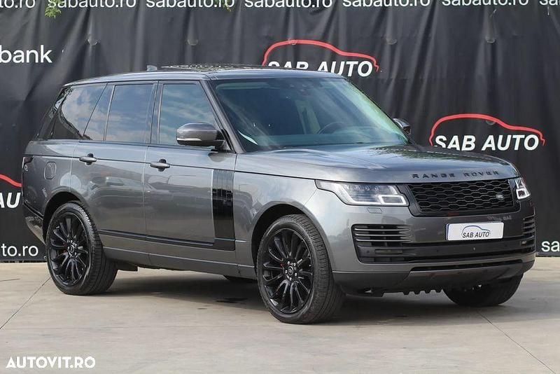 Gri Utilizat 2018 Land Rover Range Rover Vogue SUV | 55.901 EUR - Imagine 1/4