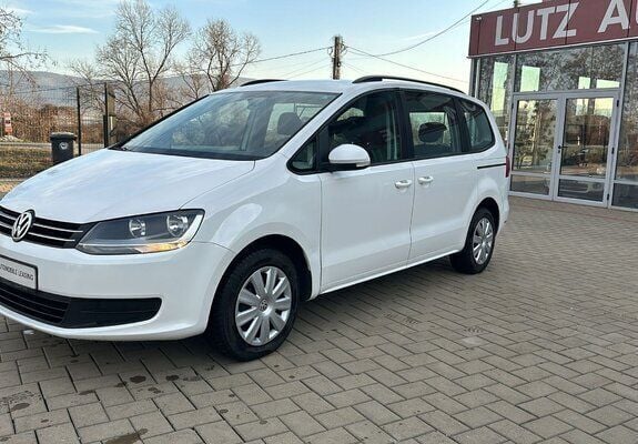 Alb gri, Utilizat 2011 VW Sharan Trendline Monovolum | 8.799 EUR (Preț OK) - Imagine 1/4