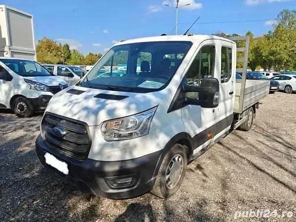 Alb Utilizat 2022 Ford Transit Berlinǎ | 19.950 EUR (Preț OK) - Imagine 1/4