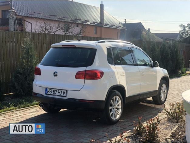 Second-hand VW Tiguan 177 CP (130 kW) 2013 Alb SUV