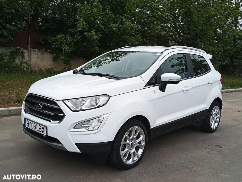 Culoarealb Utilizat 2020 Ford Ecosport Titanium SUV | 11.250 EUR (Preț OK) - Imagine 1/4
