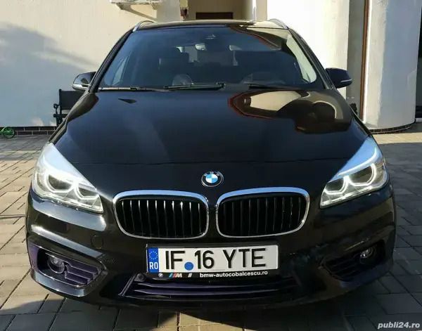 Negru Utilizat 2015 BMW 218 Break | 10.200 EUR (Scump) - Imagine 1/4