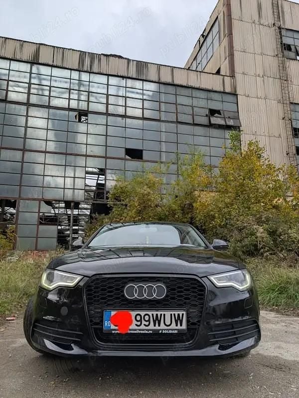 Negru Second-hand 2012 Audi A6 Berlinǎ | 10.499 EUR (Puțin scump) - Imagine 1/4