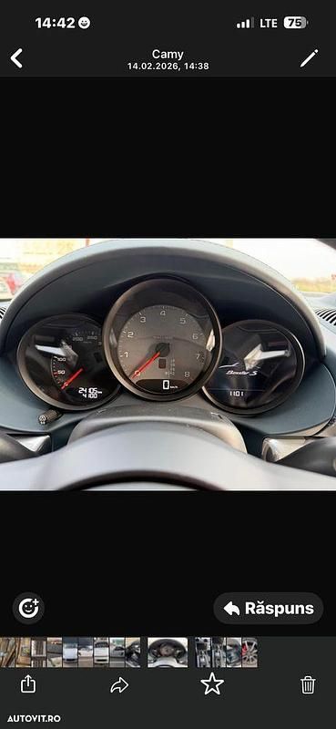 Second-hand Porsche 718 Boxster 300 CP (220 kW) 2022 Culoaregri Cabrio