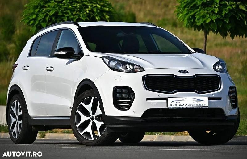 Culoarealb Utilizat 2016 Kia Sportage GT-Line SUV | 14.898 EUR (Preț bun) - Imagine 1/4