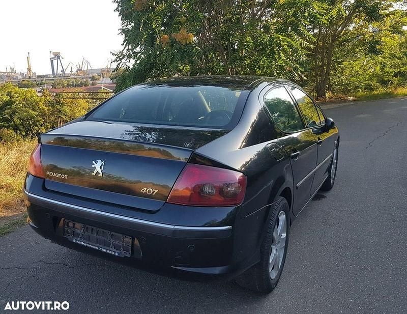 Second-hand Peugeot 407 136 CP (100 kW) 2005 Culoarenegru Berlinǎ