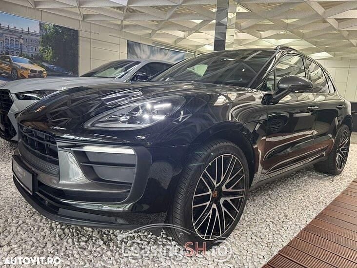 Negru Utilizat 2023 Porsche Macan SUV | 58.815 EUR (Super Preț) - Imagine 1/4