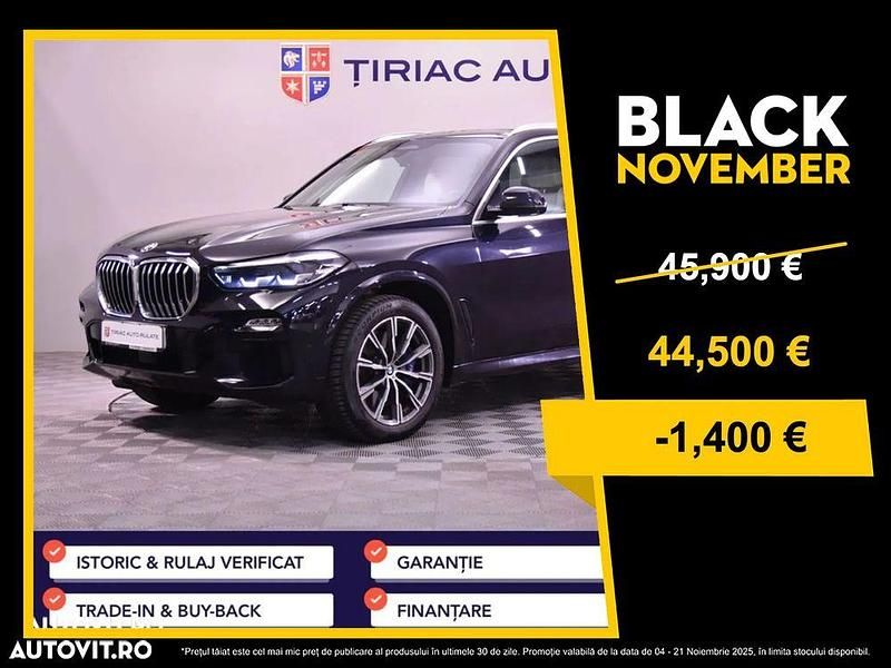 Negru Utilizat 2020 BMW X5 SUV | 44.500 EUR (Preț bun) - Imagine 1/4