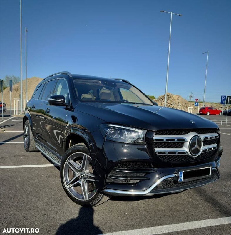 Negru Utilizat 2021 Mercedes GLS400 SUV | 79.500 EUR (Preț OK) - Imagine 1/4