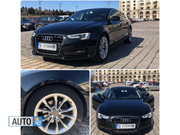 Second-hand Audi A5 177 CP (130 kW) 2013 Negru Coupe