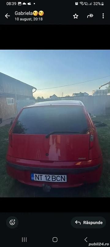 Utilizat 2004 Fiat Punto Hatchback | 750 EUR - Imagine 1/4