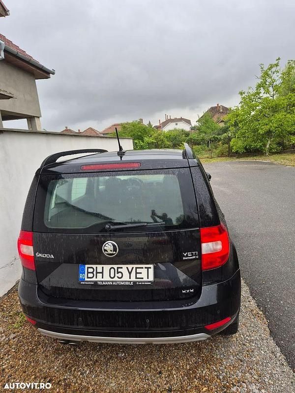 Negru Utilizat 2016 Skoda Yeti Ambition SUV | 7.300 EUR - Imagine 1/4