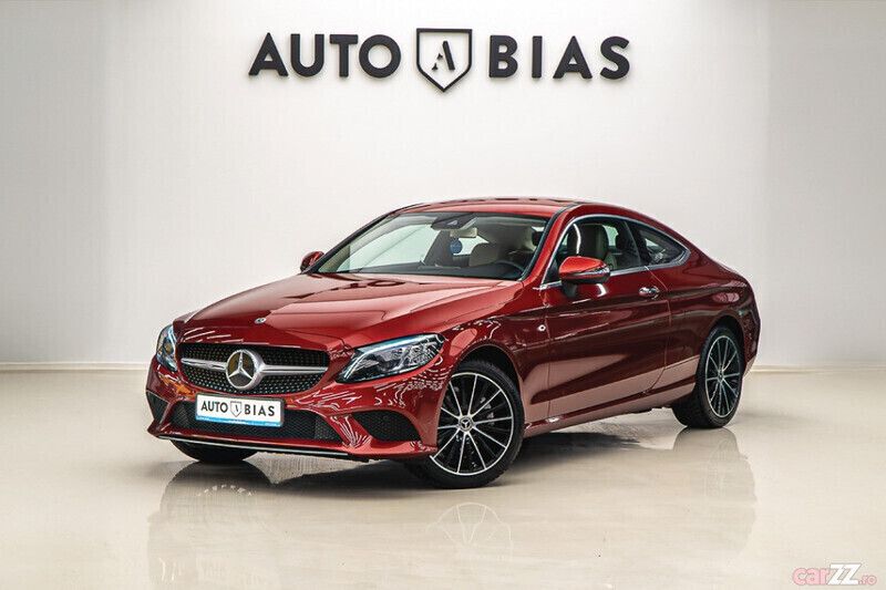 Rosu Utilizat 2019 Mercedes C220 Coupe | 34.950 EUR - Imagine 1/4