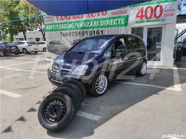 Second-hand Opel Meriva 101 CP (74 kW) 2005 Negru Monovolum