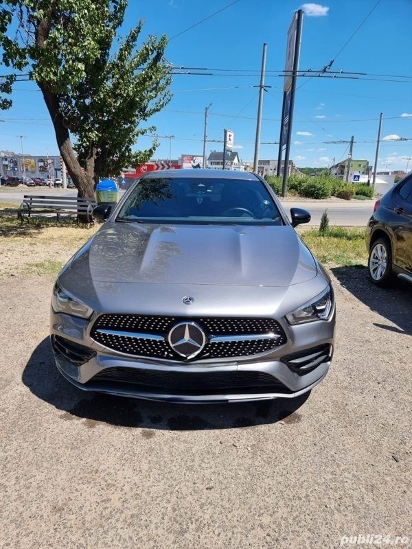 Gri Utilizat 2020 Mercedes CLA200 SE Coupe | 34.500 EUR - Imagine 1/4