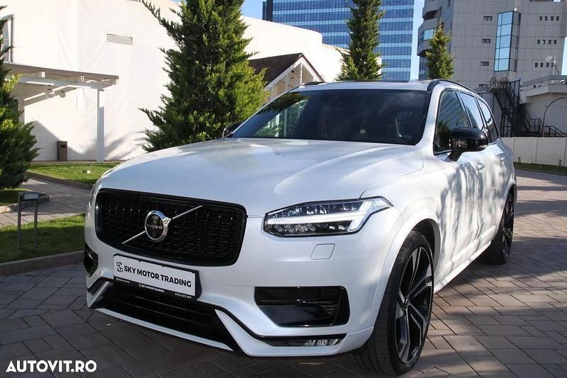 Culoarealb Utilizat 2023 Volvo XC90 R-Design SUV | 46.980 EUR (Preț OK) - Imagine 1/4