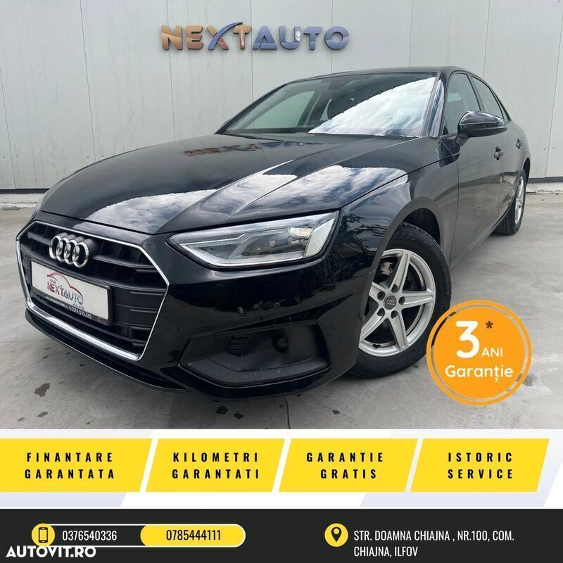 Gri Utilizat 2021 Audi A4 Berlinǎ | 20.999 EUR (Preț bun) - Imagine 1/4