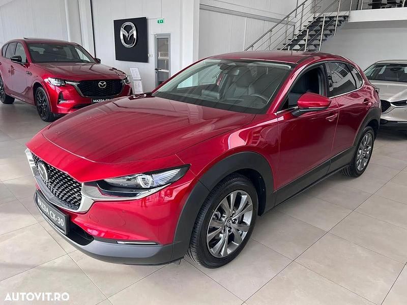 Culoarerosu Nouă 2025 Mazda CX-30 Exclusive-Line SUV | 34.541 EUR (Preț OK) - Imagine 1/4
