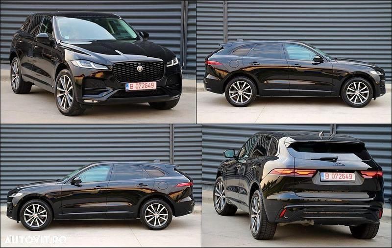 Negru Utilizat 2021 Jaguar F-Pace R-Dynamic SUV | 27.990 EUR - Imagine 1/4