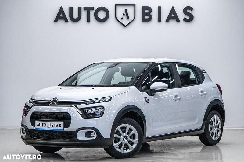 Culoarealb Second-hand 2023 Citroën C3 PureTech | 8.750 EUR (Preț bun) - Imagine 1/4