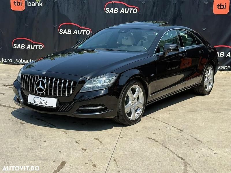 Negru Utilizat 2011 Mercedes CLS350 Berlinǎ | 20.999 EUR - Imagine 1/4