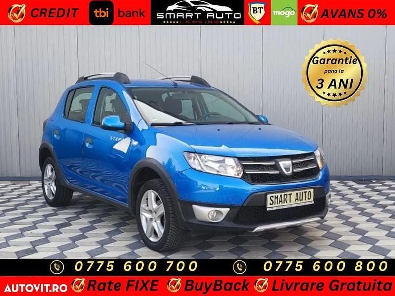 Culoarealbastru Utilizat 2014 Dacia Sandero Prestige Hatchback | 4.999 EUR (Preț OK) - Imagine 1/4