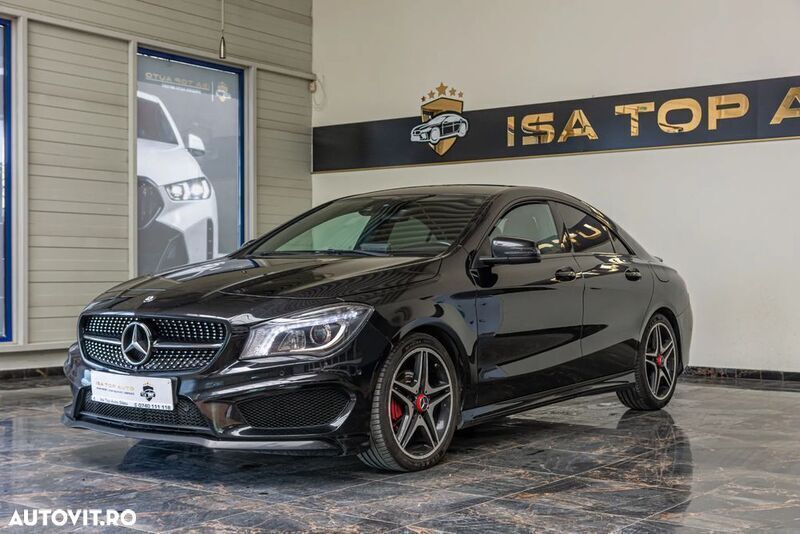Negru Utilizat 2015 Mercedes CLA200 AMG line Berlinǎ | 17.000 EUR - Imagine 1/4