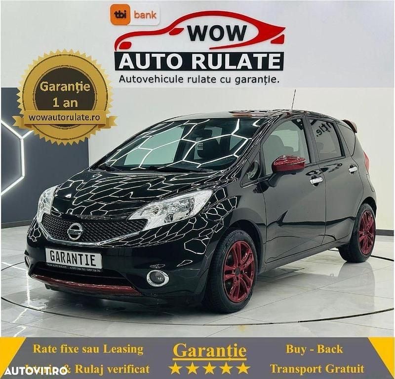 Second-hand Nissan Note Acenta 90 CP (66 kW) 2014 Culoarenegru Hatchback