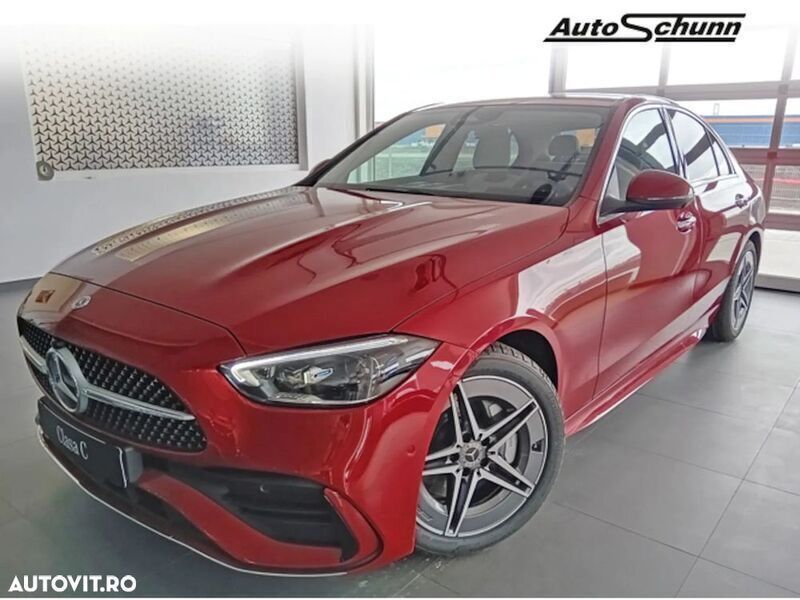 Rosu Utilizat 2023 Mercedes C200 AMG line Berlinǎ | 51.909 EUR - Imagine 1/4