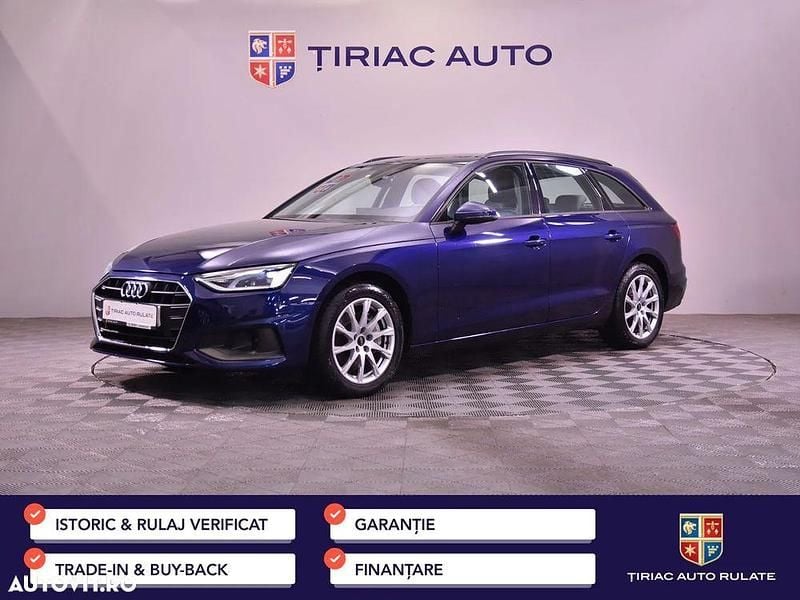 Culoarealbastru Utilizat 2021 Audi A4 Break | 20.482 EUR (Preț bun) - Imagine 1/4