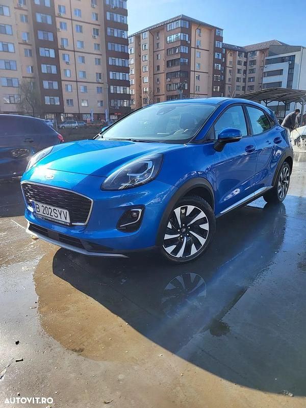Second-hand Ford Puma Titanium 125 CP (91 kW) 2023 Culoarealbastru SUV