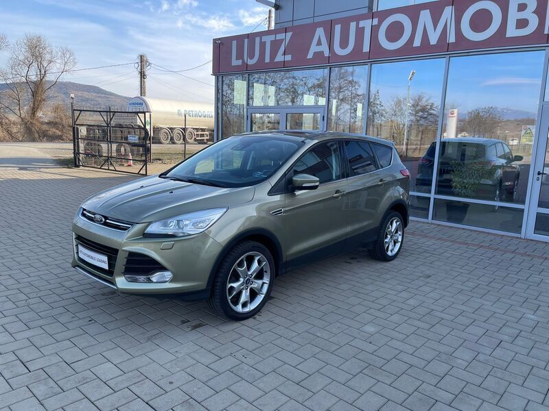 Maro metalizat Utilizat 2014 Ford Kuga Titanium SUV | 11.990 EUR (Preț OK) - Imagine 1/4