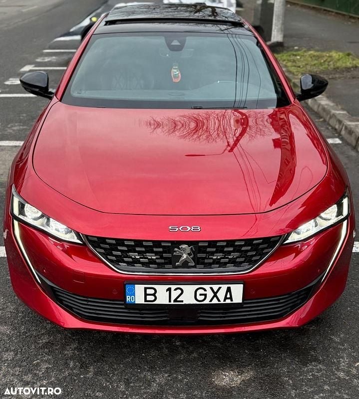 Second-hand Peugeot 508 GT 225 CP (165 kW) 2021 Culoarerosu Berlinǎ