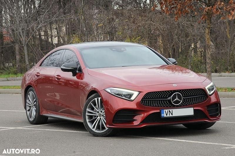 Culoarerosu Utilizat 2019 Mercedes CLS350 AMG line Hatchback | 32.500 EUR - Imagine 1/4