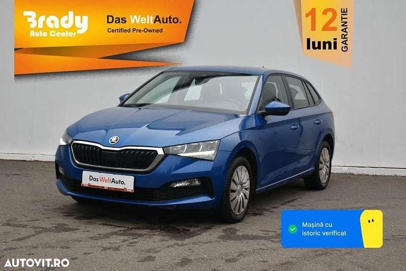 Second-hand Skoda Scala Ambition 115 CP (84 kW) 2019 Albastru mediu  normal Hatchback