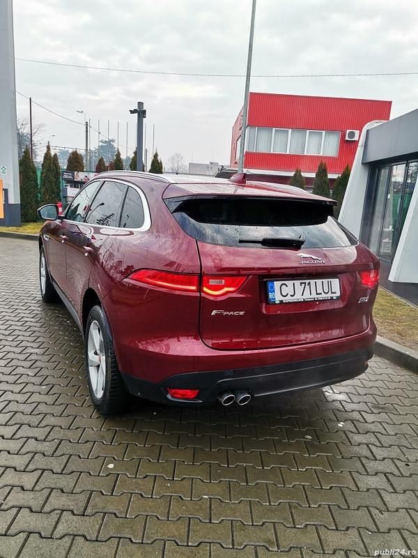 Second-hand Jaguar F-Pace 180 CP (132 kW) 2017 Rosu SUV