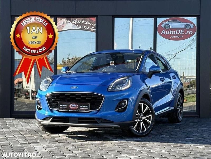 Culoarealbastru Second-hand 2020 Ford Puma SUV | 11.990 EUR (Preț OK) - Imagine 1/4