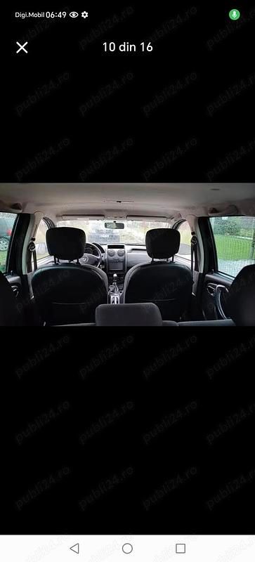 Second-hand Dacia Duster 110 CP (80 kW) 2016 Gri SUV