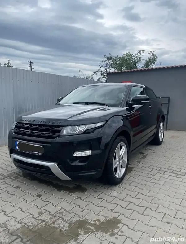 Negru Second-hand 2012 Land Rover Range Rover evoque SUV | 10.500 EUR (Preț OK) - Imagine 1/4