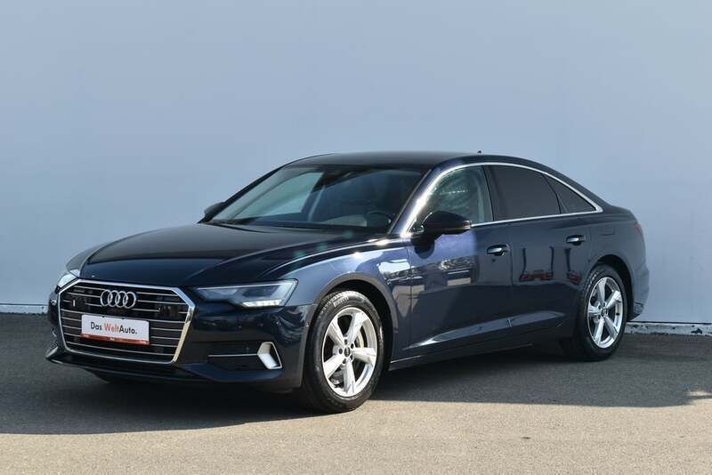 Albastru mediu normal Utilizat 2023 Audi A6 Advanced Plus | 36.900 EUR - Imagine 1/4