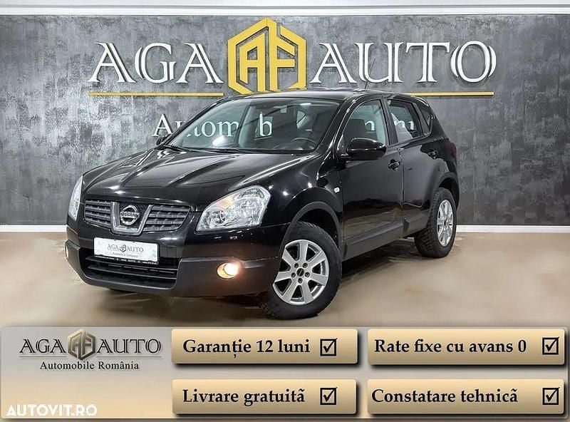 Negru Utilizat 2007 Nissan Qashqai SUV | 5.999 EUR (Preț OK) - Imagine 1/4