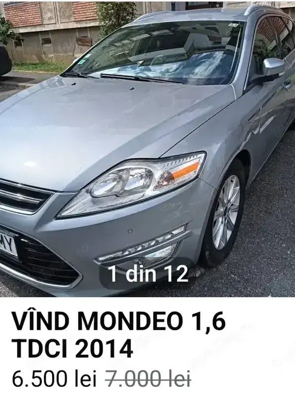 Utilizat 2014 Ford Mondeo Break | 6.500 EUR (Puțin scump) - Imagine 1/4