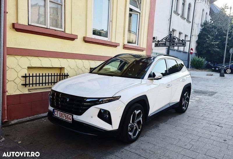 Culoarealb Utilizat 2021 Hyundai Tucson SUV | 28.000 EUR (Puțin scump) - Imagine 1/3