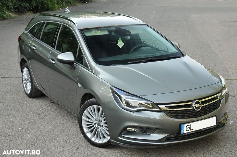 Gri Second-hand 2018 Opel Astra Innovation Break | 6.999 EUR (Preț bun) - Imagine 1/4
